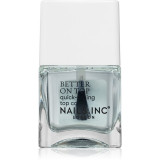 Nails Inc. Better on Top Lac pentru protejarea ojei cu efect de stralucire 14 ml