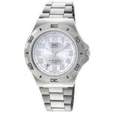 Ceas barbatesc Q&amp;Q Regular Silver Dial - Q464J204Y