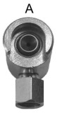 Cap ungere hidraulic M10x1, 10 mm, racord gresare tip ochi