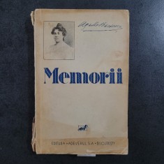 Agatha Barsescu - Memorii