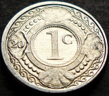 Cumpara ieftin Moneda exotica 1 CENT - ANTILELE OLANDEZE/CARAIBE, 2001 * cod 5103, America Centrala si de Sud