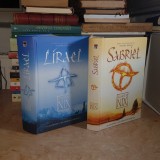 GARTH NIX - SABRIEL + LIRAEL ( PRIMELE DOUA VOLUME DIN VECHIUL REGAT ) , 2007/2009 ( CARTONATE ) *