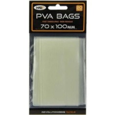 Pungi PVA NGT 70x100mm, 20buc/plic