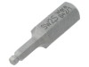 Bit șurubelniță imbus sferic Wera, HEX 2.5mm, lungime 25mm