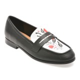 Mocasini GRYXX negri, 1169D16, din piele naturala