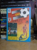 PROGRAM FOTBAL : DINAMO BUCURESTI - DUNDEE UNITED , 9 NOIEMBRIE 1988