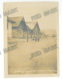5715 - RUSPOLYANA, Poienile de sub Munte, Maramures, Country Street, Romania ( 12/9 cm ) - old postcard, real Photo - unused