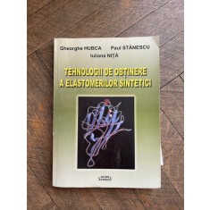 Gheorghe Hubca Tehnologii de obtinere a elastomerilor sintetici