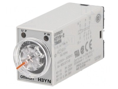 Timer Digital H3YN-2 AC24 0,1s-10min DPDT 250VAC/5A foto