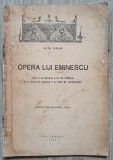 Opera lui Eminescu - H. Dj. Siruni// 1941