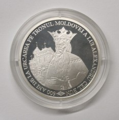 BNR - 500 LEI 2000 . ALEXANDRU CEL BUN . ARGINT .