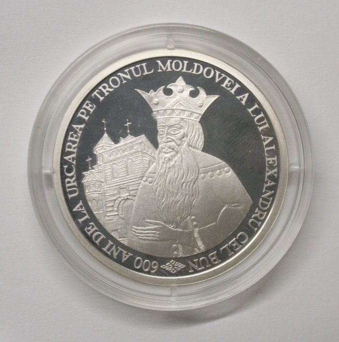 BNR - 500 LEI 2000 . ALEXANDRU CEL BUN . ARGINT .