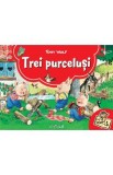 Trei purcelusi. Carte Pop-up - Tony Wolf