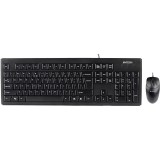 Cumpara ieftin Kit Tastatura + Mouse A4Tech KRS-8372, Wired, USB, Taste Numerice, Senzor Optic, 3 Butoane, Scroll, Negru