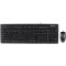 Kit Tastatura + Mouse A4Tech KRS-8372, Wired, USB, Taste Numerice, Senzor Optic, 3 Butoane, Scroll, Negru