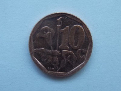 10 CENTS 2021 AFRICA DE SUD-ININGIZIMU AFRIKA foto
