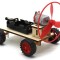 Kit masina cu propulsie eoliana DIY, motor electric, lemn, asamblare usoara, pentru copii 8+
