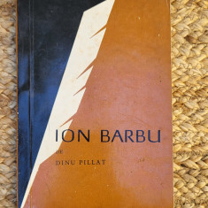 DINU PILLAT - ION BARBU