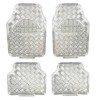 Covorase Auto Universale, model Diamond, culoare Crom Argintiu, AVEX