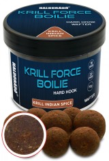 Haldorado - Boilies de carlig KRILL FORCE Boilie Hard Hook Wafter 16, 20 mm, 70g - Krill Indian Spice