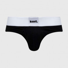 kust. slip din bumbac culoarea negru