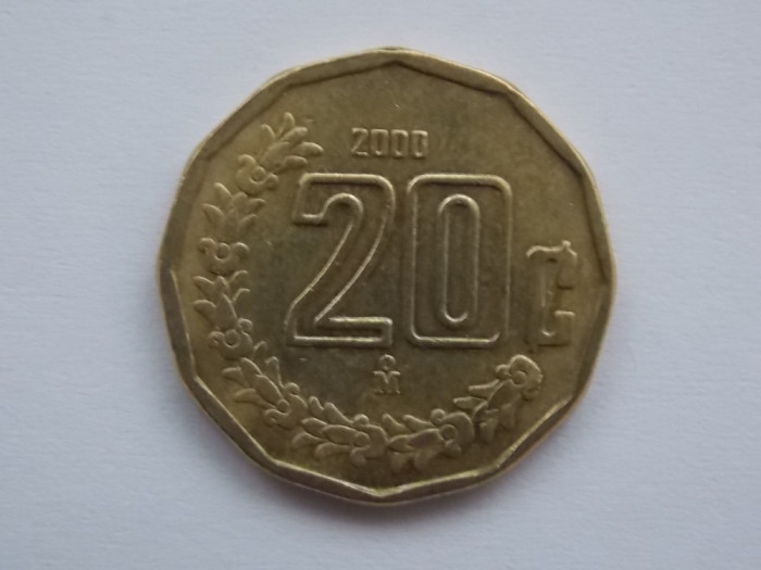 20 CENTAVOS 2000 MEXIC