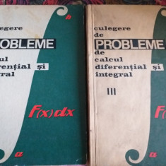 Probleme de calcul diferential si integral