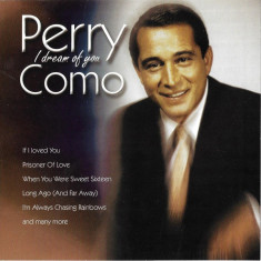 CD Perry Como ‎– I Dream Of You, original, jazz