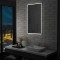vidaXL Oglindă cu LED de perete de baie, 60 x 100 cm 144719