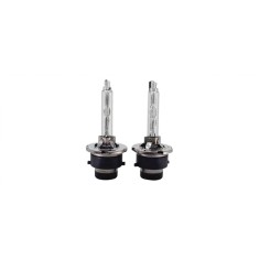 Set 2 becuri xenon D2S Premium, soclu metalic Quick Start, Lumina Alb Rece 6000k