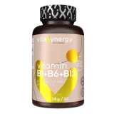 Vitamina B1, B6 si B12, 30 tablete, Vitaxynergy