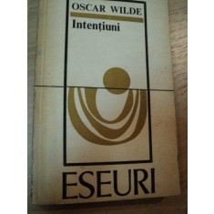 ESEURI, INTENTIUNI-OSCAR WILDE,BUC.1972