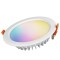 Spot LED Miboxer 15W RGB+CCT 1200lm 80lm W 2700K 6500K, 16 milioane de culori intensitatea luminii ajustabila, control de la distanta 30m 2.4GHz IP54