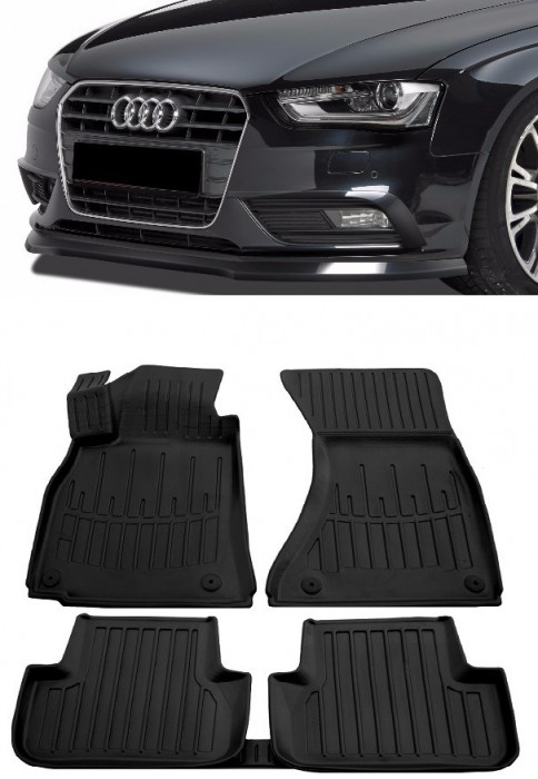 Set Covorase Auto Cauciuc Umbrella Pentru Audi A4 (B8) (2007-2015)