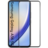 Folie de protectie din sticla securizata pentru Samsung A36 5G/ A56 5G 5D, Full Glue, Neagra, Mobile Tuning