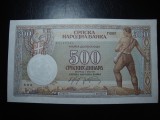 SERBIA 500 DINARI 1942 AUNC