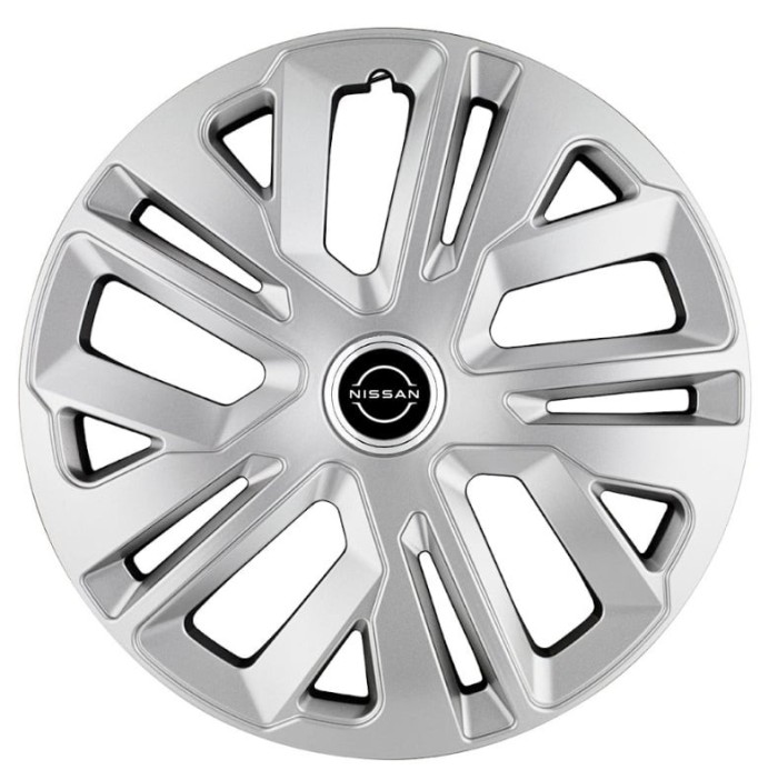 Set 4 capace roti 16`` Raven Gri , pentru Nissan Nou