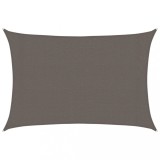 Cumpara ieftin Panza parasolar, antracit, 3 x 4 m, HDPE, 160 g/m&sup2;