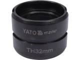 YATO Capat de presare pentru inele interschimbabile, TH32 mm compatibile cu YT-21735