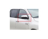 Oglinda usa exterioara Toyota Hilux (N120), 06.2016-2020, partea Dreapta, reglare electrica; grunduit; sticla convexa; geam cromat; rabatabil; 10 gau