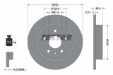 Disc frana Chevrolet Malibu; Opel Insignia A, Insignia A Country, Insignia A Sports; Saab 9-5 Motor 1.4 LPG, 2.0 Cdti, 2.0 Cdti 4x4, 2.0 CDTi 4x4,
