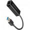 Placa retea AXAGON ADE-SR USB 3.0 Gigabit Ethernet Lungime Cablu 15cm Black