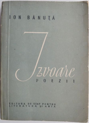 Izvoare (Poezii) &amp;ndash; Ion Banuta foto