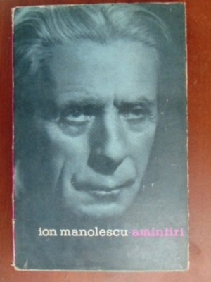 Amintiri-Ion Manolescu foto