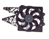 GMV radiator electroventilator Fiat Doblo (263), 2010-, motor 1.3/1.6 MultiJet, 2.0 MultiJet, diesel, 1.4 T-Jet, benzina, 385; (2 +2) pini