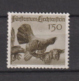 LIECHTENSTEIN FAUNA 1946 MI: 251 MNH, Nestampilat