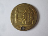 Medalie gaurita:G.Washington inaugurare 150 ani-Expoz.Universala New York 1939, America de Nord