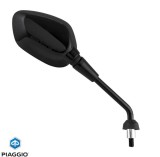 Cumpara ieftin Oglinda (retrovizor) dreapta originala Vespa GTS 125-300 ie Classic - Super - Super Sport - Supertech (23-27) - culoare: negru lucios