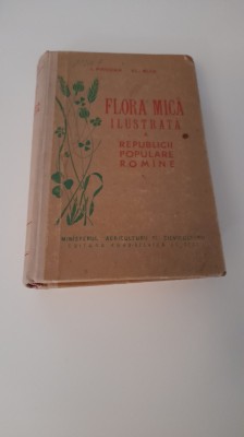 I PRODAN, AL.BUIA - FLORA MICA ILUSTRATA A REPUBLICII POPULARE ROMANE foto