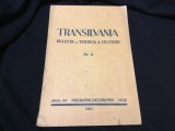 Revista Transilvania / Buletin de tehnica a culturii nr 6 Noiembrie - Decembrie anul 1936 !